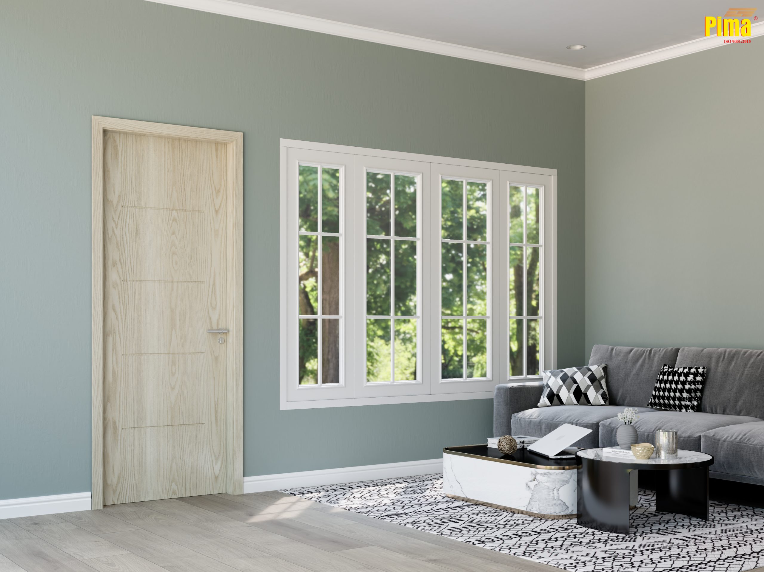 Cửa composite hút huỳnh