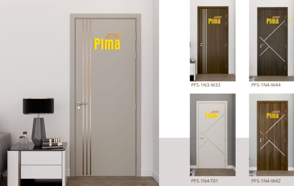 Cửa nhựa giả gỗ tại Long An