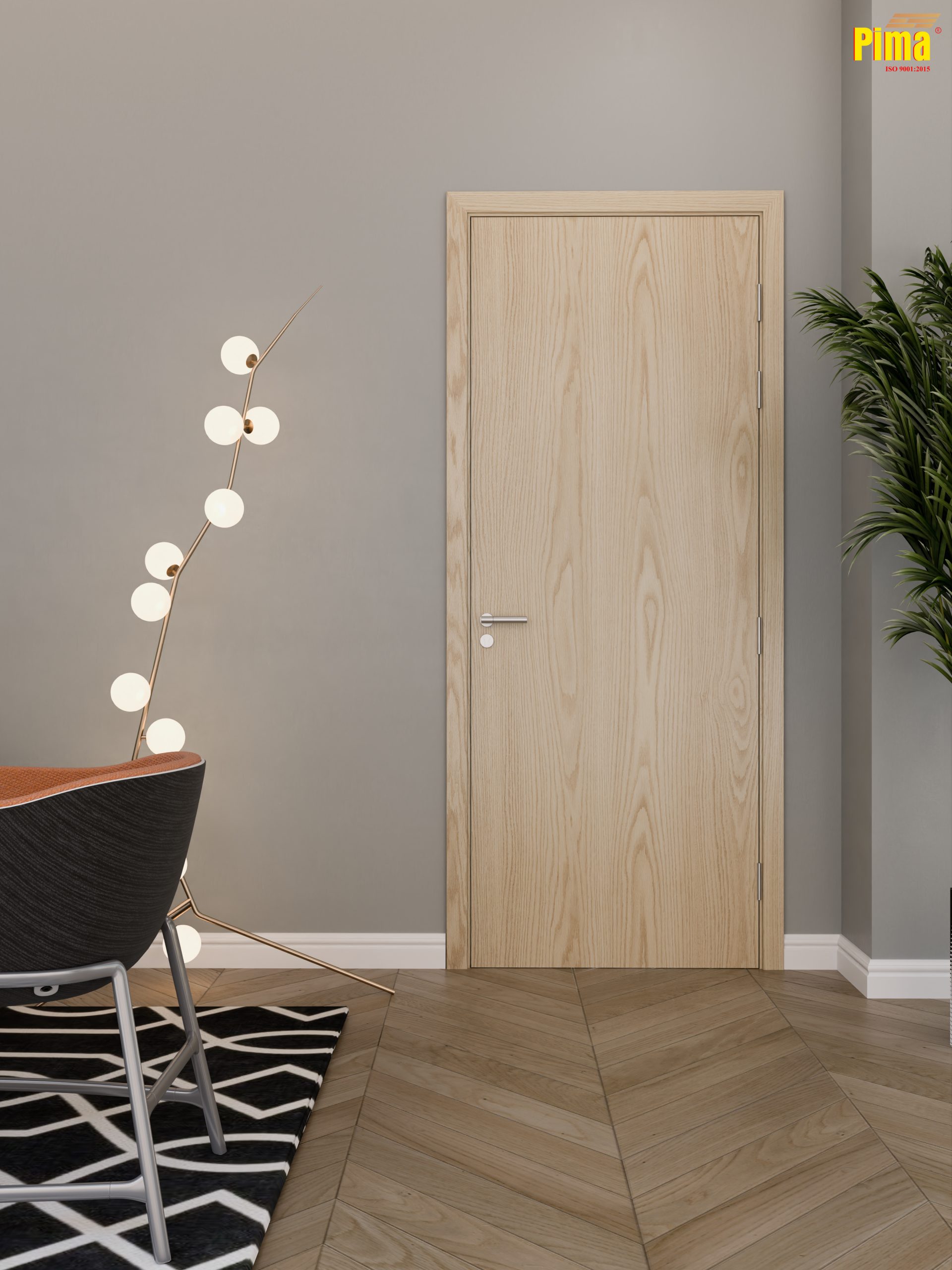 Cửa Composite tấm phẳng- W22