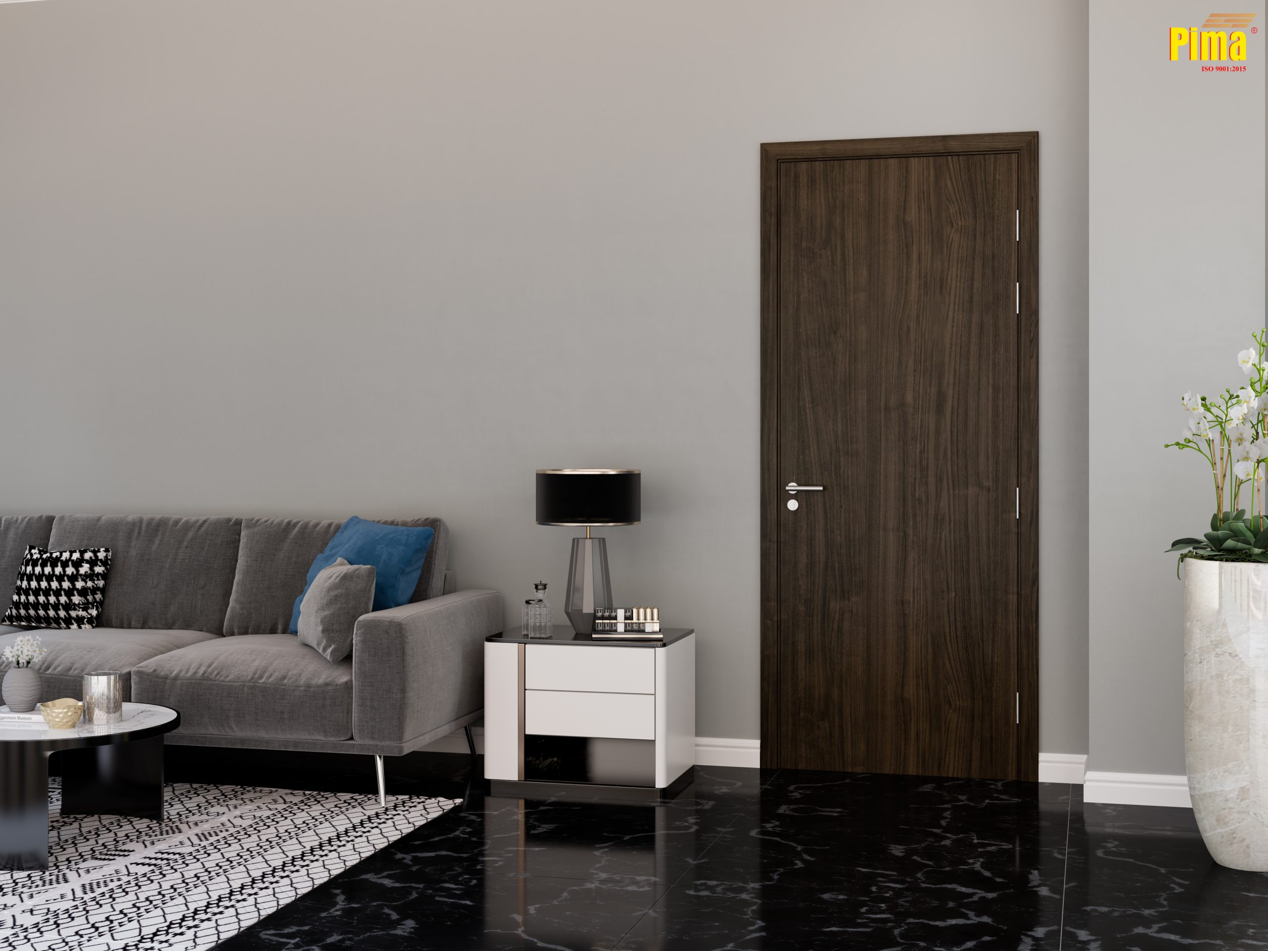 Cửa Composite tấm phẳng- W44