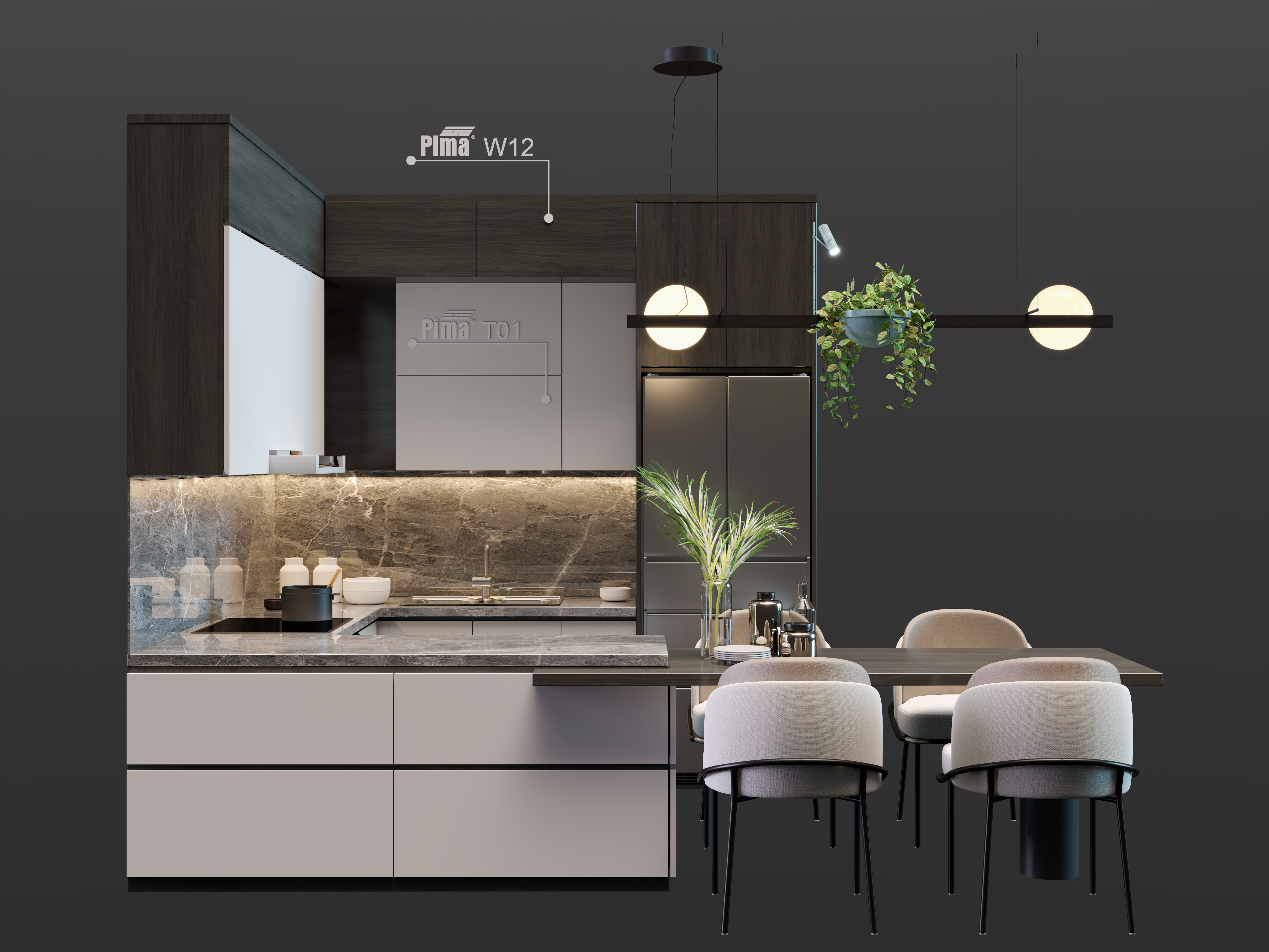 Tủ bếp Vibehome- S01